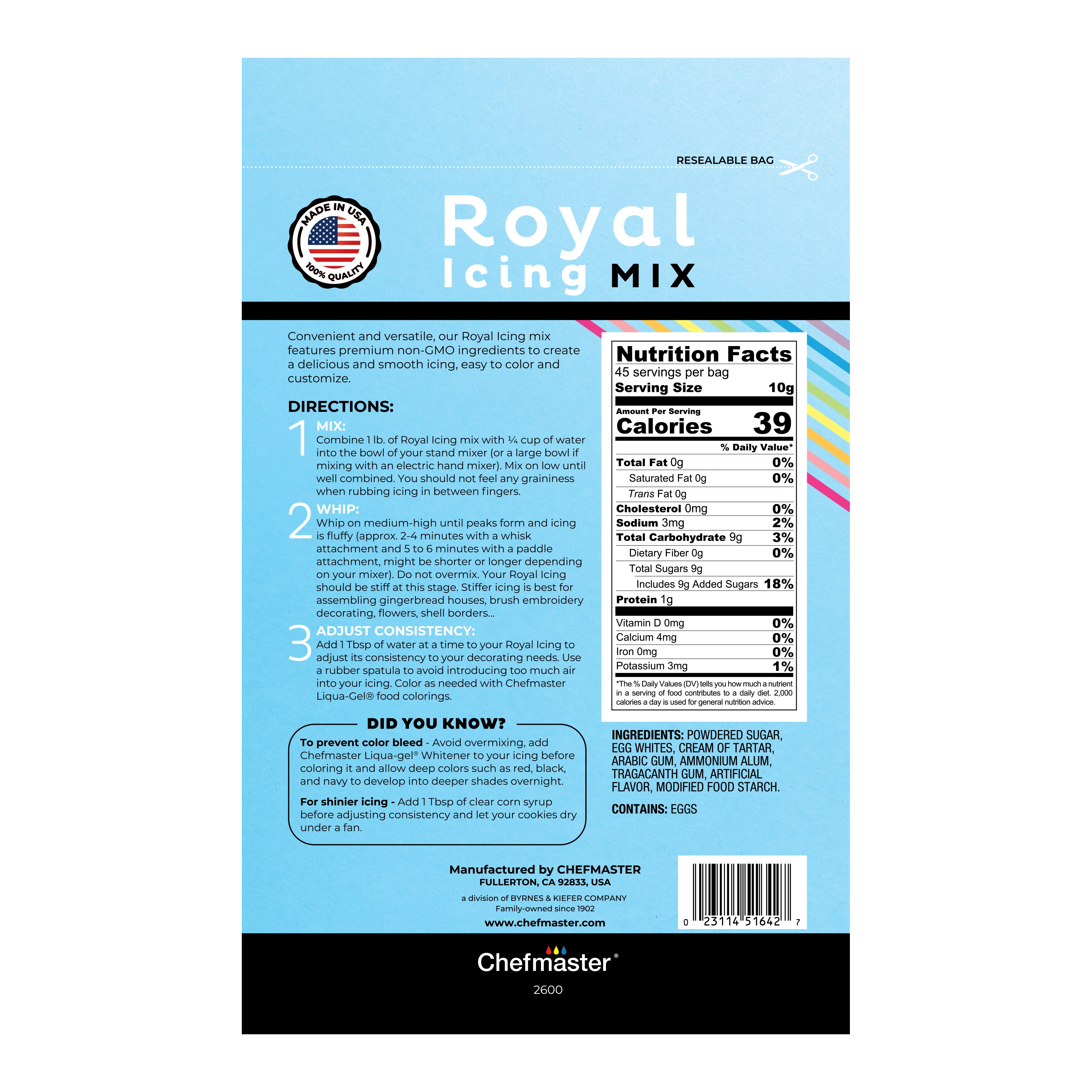 Royal Icing Mix 16oz