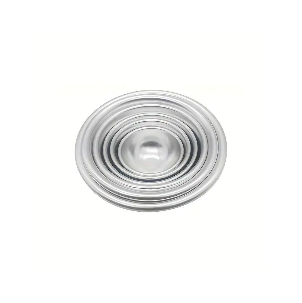 Aluminum Half Sphere Cake Pan Mould Set – 6 Sizes