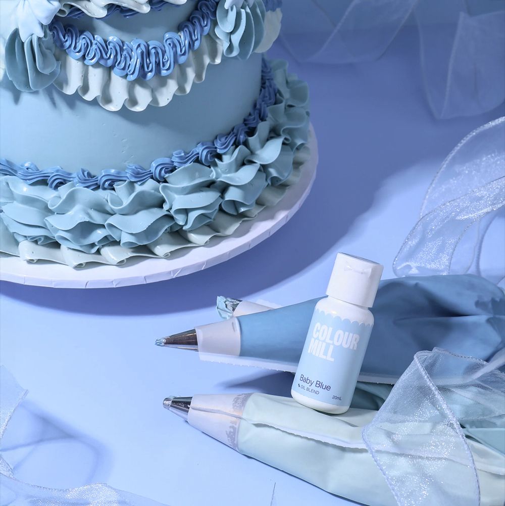 Colour Mill Oil Based Food Colour - Baby Blue 20ml