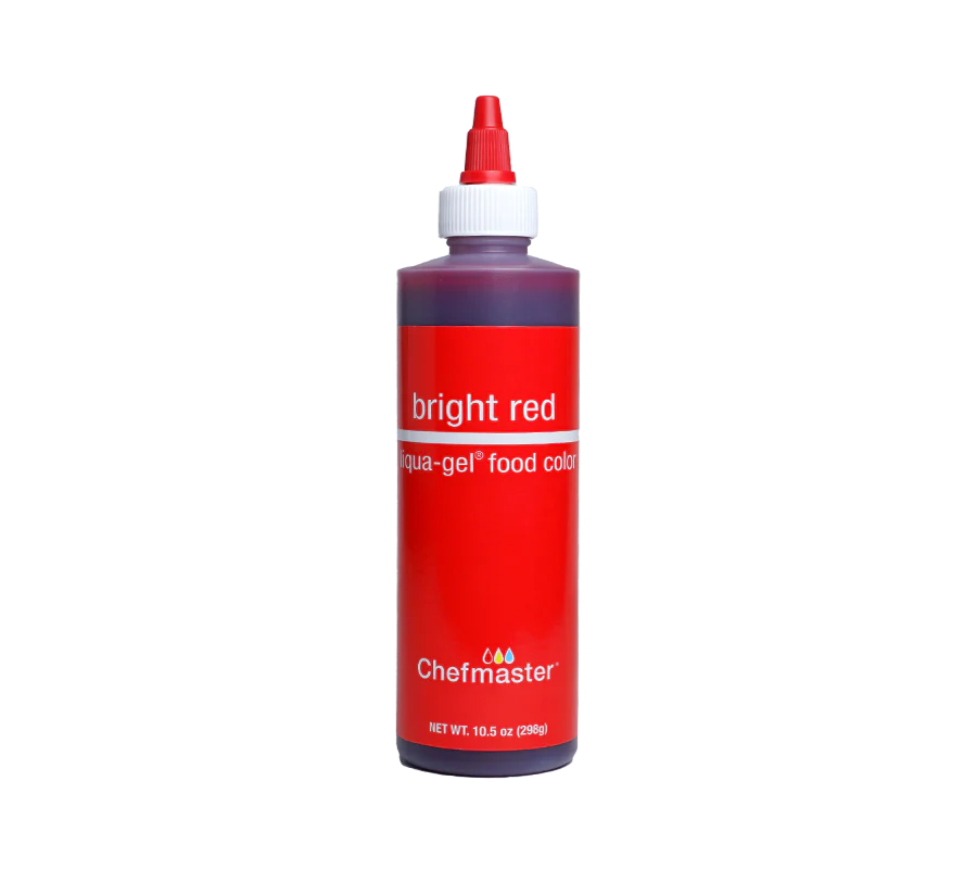 Chefmaster Liqua-Gel Color Bright Red 10.5oz/298g