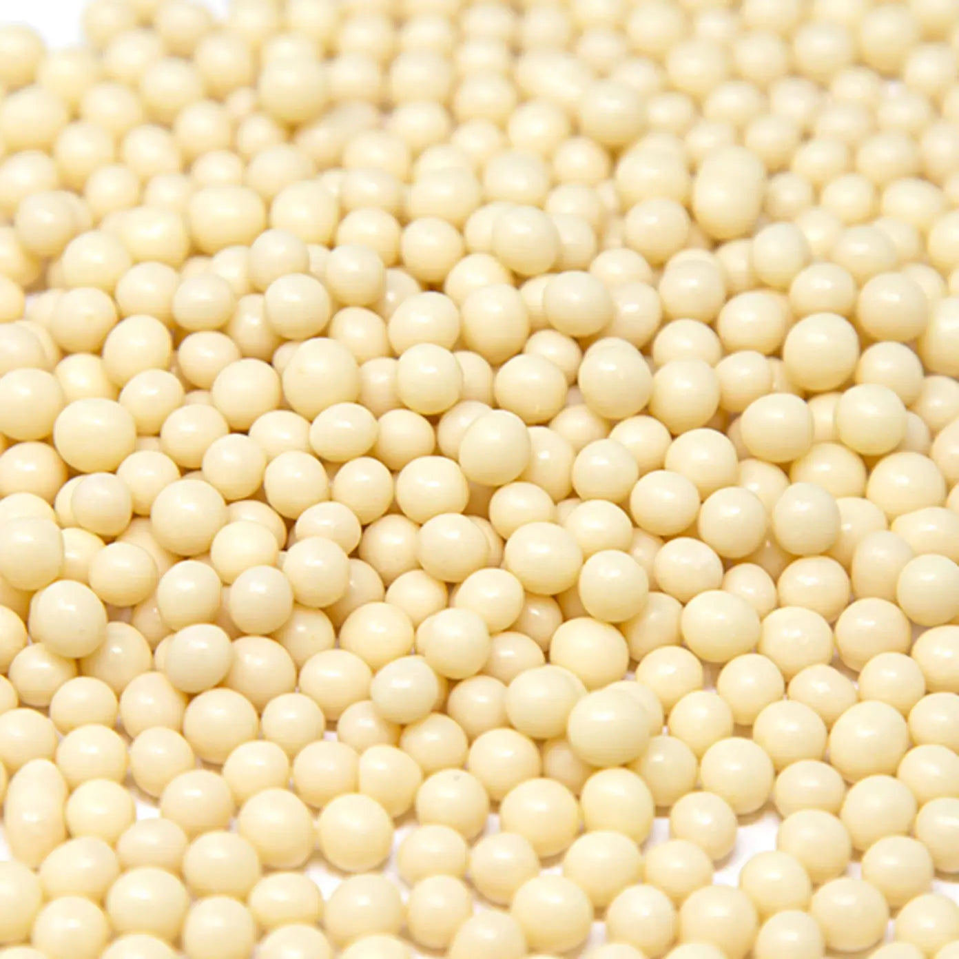 Crunchy Beads White 100g