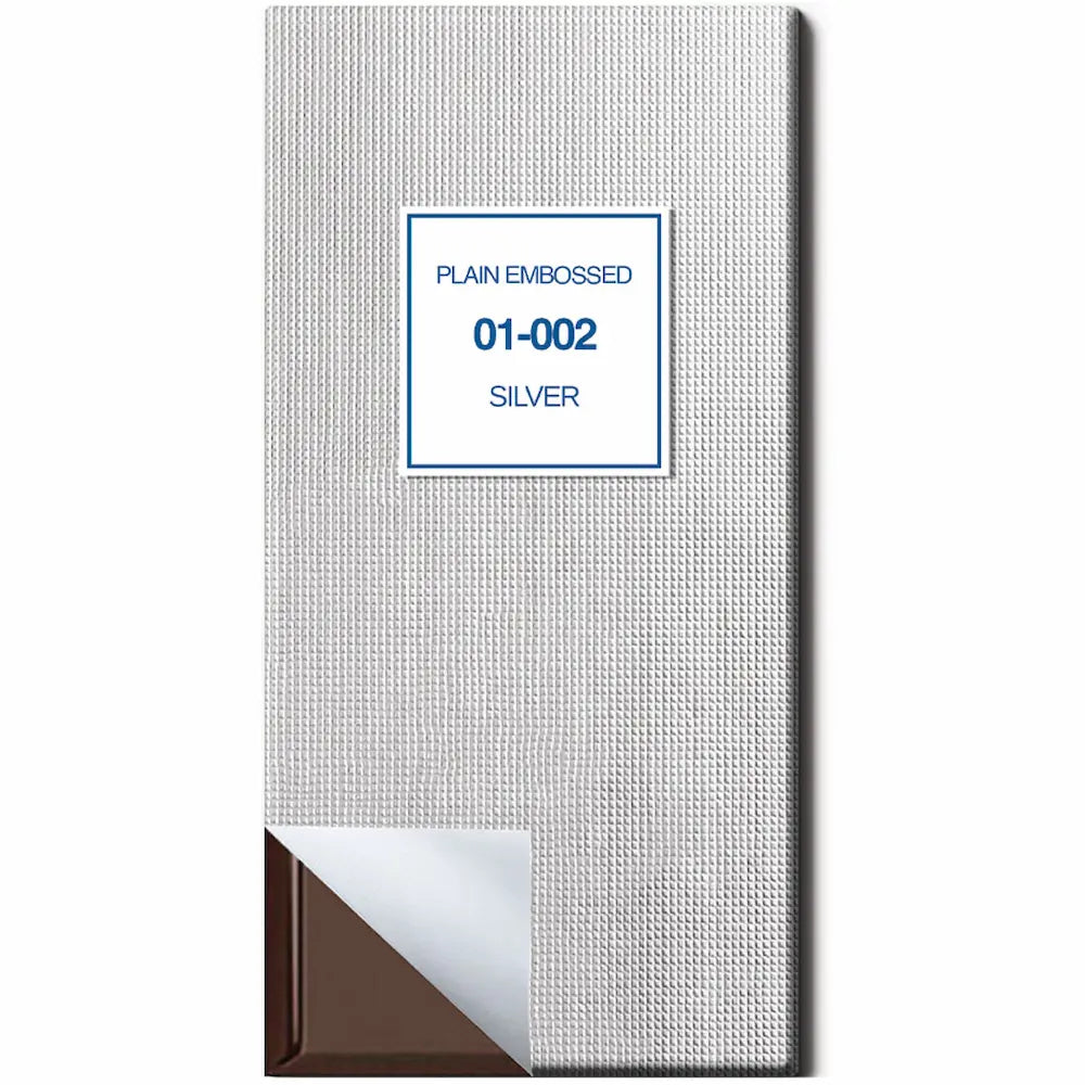 Plain Embossed Wrapping Paper Silver - 5kg