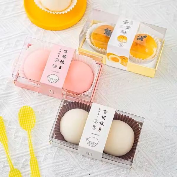 Clear Lid Dessert Box 14.5x7.8x5.3 cm