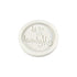 A white silicone mould in a circular shape, featuring the words "Eid Mubarak" in a decorative script inside the mould. The design has a raised lettering style, suitable for creating cake decorations or similar crafts.