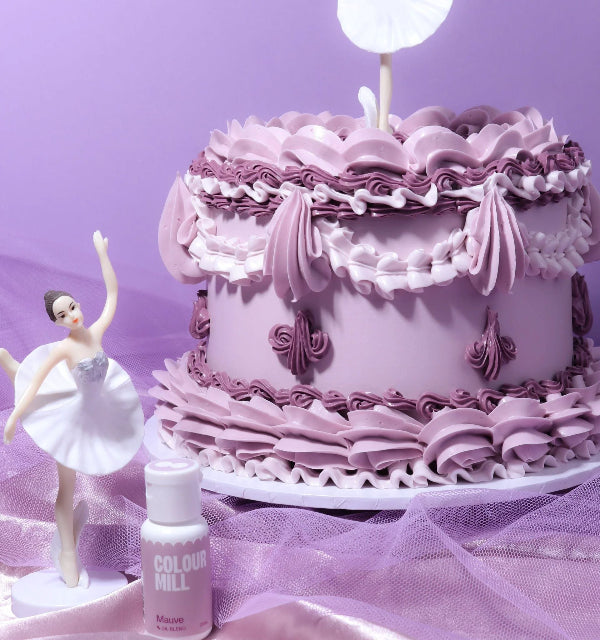 Colour Mill Oil Based Food Colour - Mauve 20ml