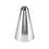 A metallic piping nozzle with a conical shape, featuring a fluted top and the number "133" printed on the side.