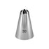 Image of a stainless steel piping nozzle with a conical shape, featuring an open tip with four cut sections at the top. The number "30" is printed on the side of the nozzle, indicating its size or type. The background is plain and does not distract from the product.