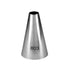 A metallic piping nozzle with a conical shape, labeled with the number "803." The nozzle has a wide opening at the top and a tapered design leading to a narrow end, commonly used for cake decorating and pastry applications.