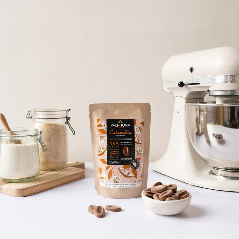 Valrhona Milk Gourmet Chocolate Caramelia 36% 250g