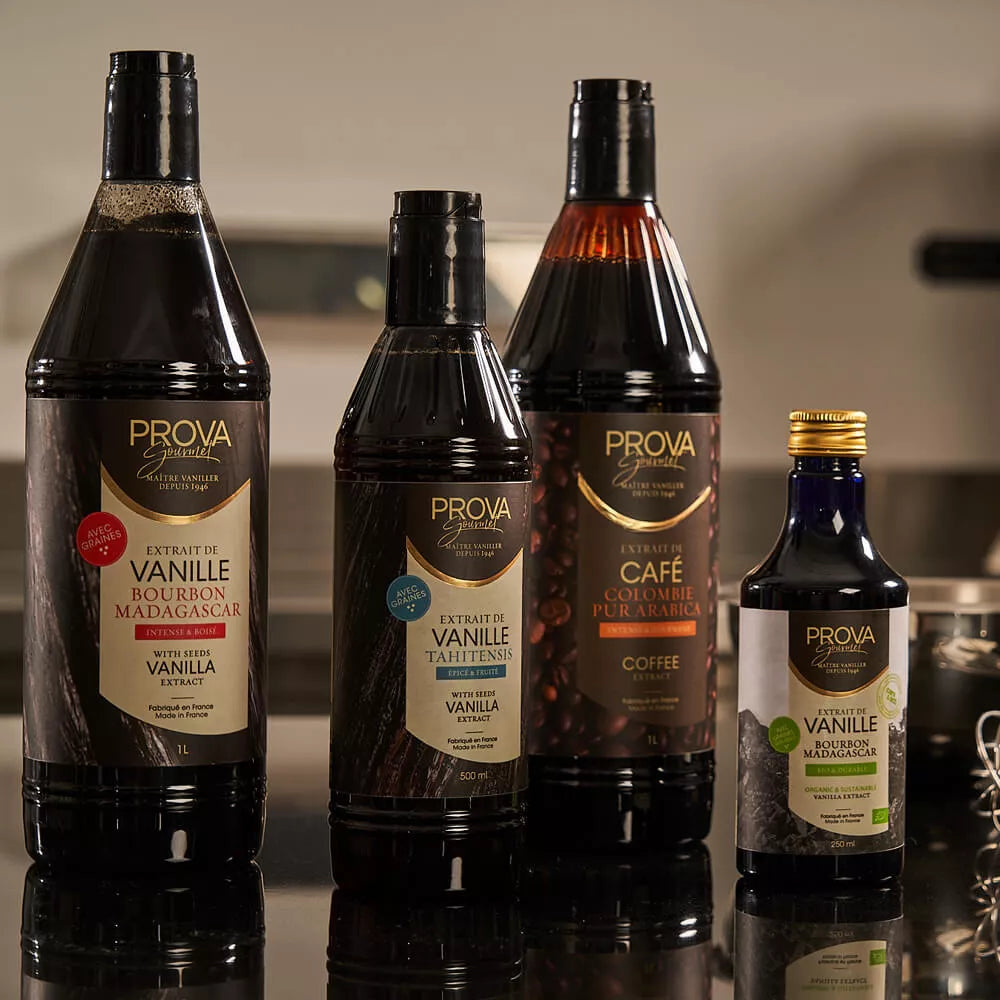 PROVA Gourmet Bourbon Madagascar Vanilla Extract Without Seeds 1L