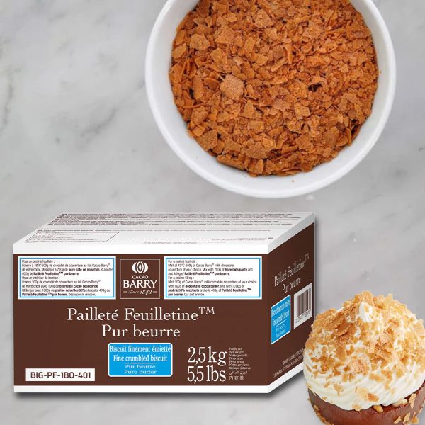 Paillete Feuilletine (Fragments of Very Thin Crepes) - 2.5kg Bag