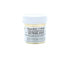 A jar of Sugarflair Colours edible glitter dust powder, labeled "Extreme Gold." The jar contains 25 grams of product and features a white lid. The label includes product information, usage instructions, and safety details, all displayed clearly on a white background with black print. The glitter powder appears gold and shiny.