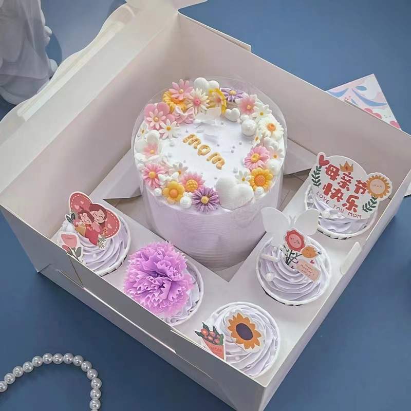 Bento Cake & Cupcake Combo Box