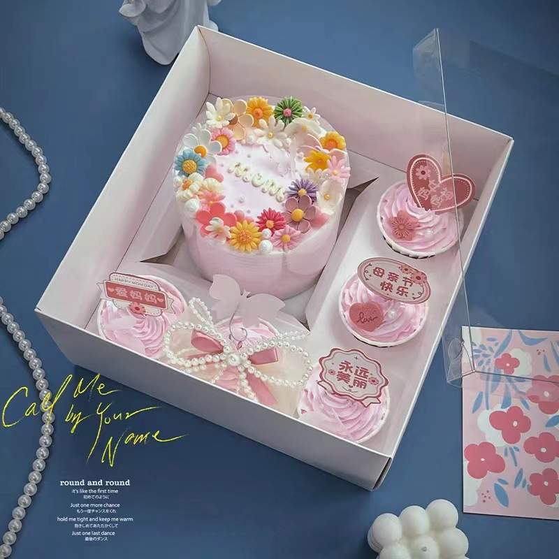 Bento Cake & Cupcake Combo Box