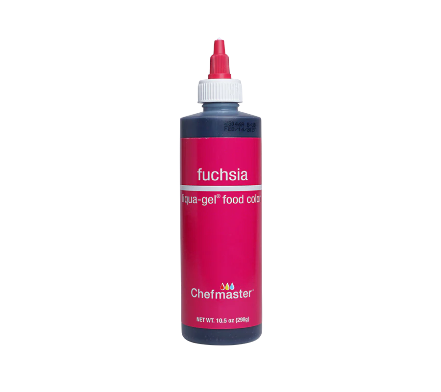 Chefmaster Liqua-Gel Color Fuchsia 10.5oz/298g