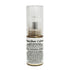 The image shows a cylindrical spray container of Sugarflair edible glitter dust. The container is transparent with a gold-colored powder inside and features a push-pump nozzle at the top. The label on the container indicates that it is a re-formulated product labeled "Gold Finishing Sparkle," specifically designed for cake decoration. The text includes warnings and instructions for food use. The overall size is small, typically suitable for easy handling during use.
