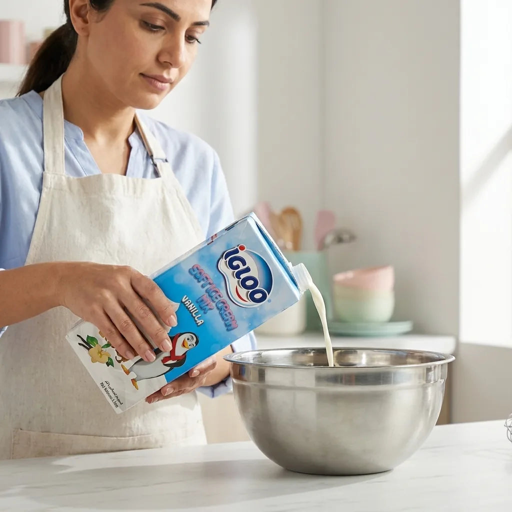 Igloo Vanilla Soft Ice Cream Mix 1L