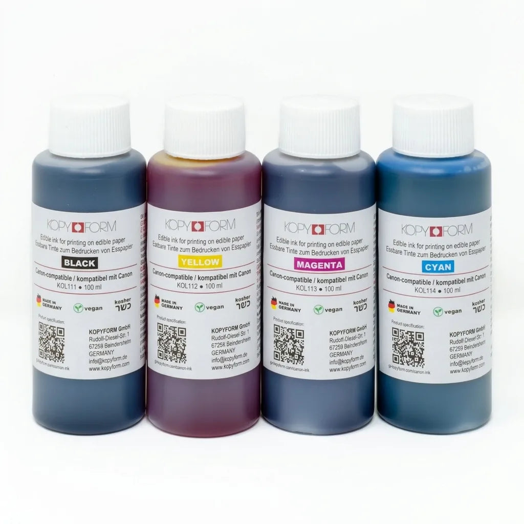 Kopyform Refill Edible Ink Set of 4
