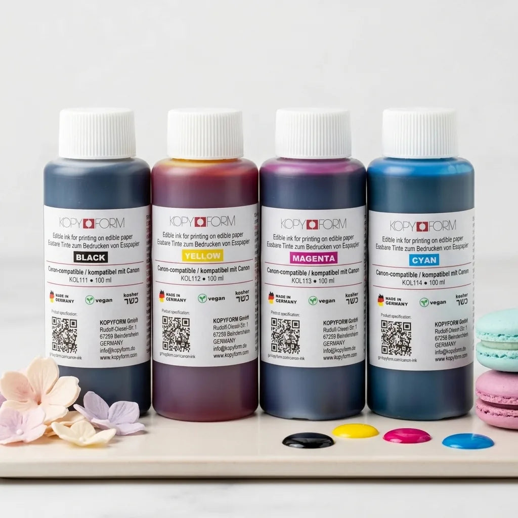 Kopyform Refill Edible Ink Set of 4