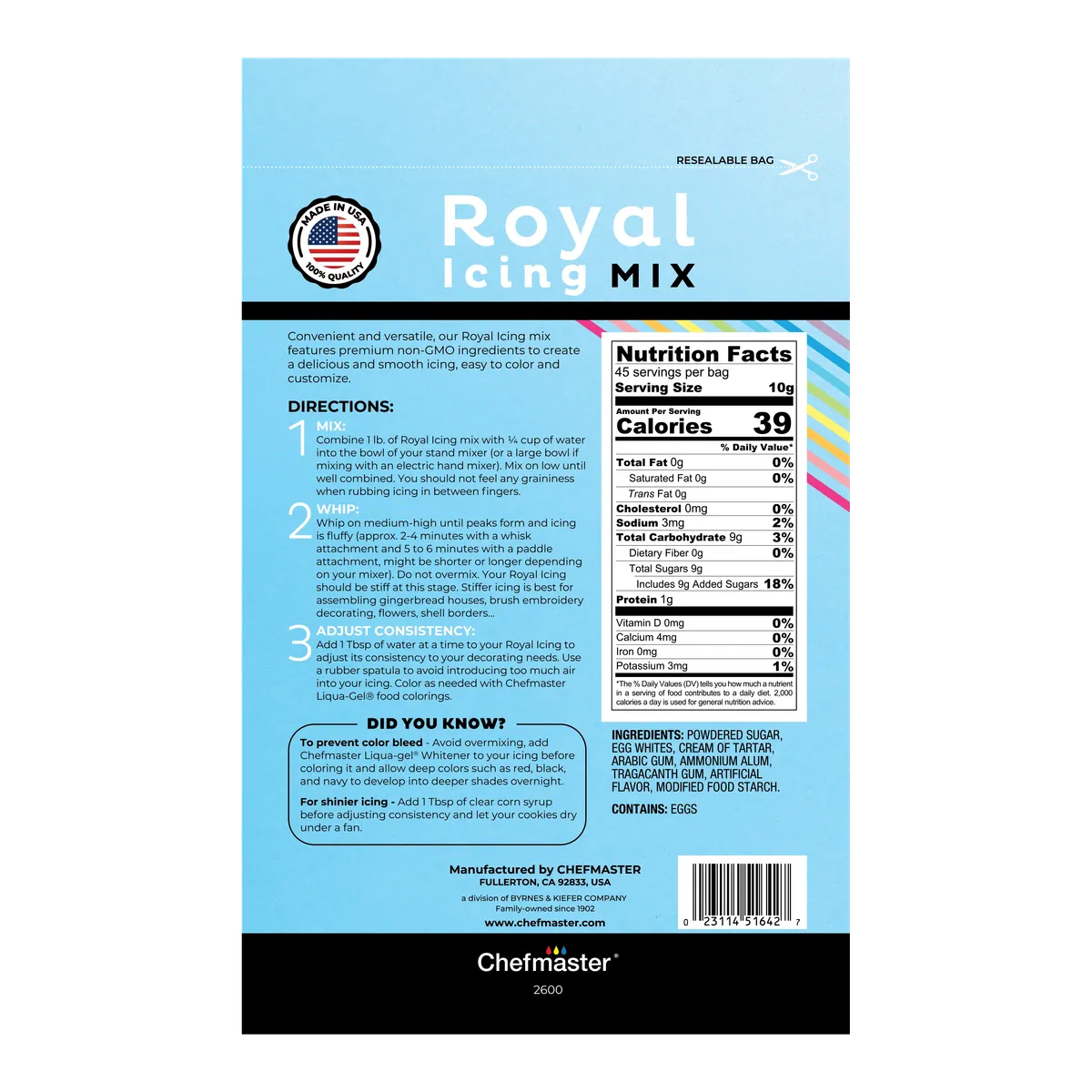 Royal Icing Mix 16oz