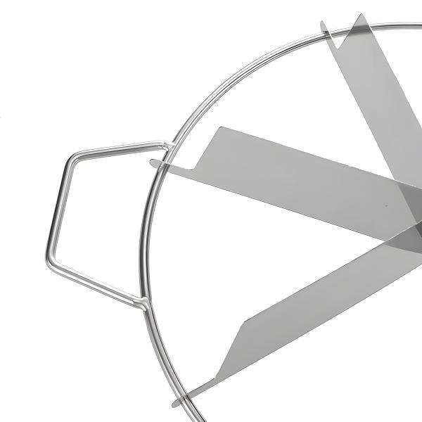 Stainless Steel 8-Slice Cake Cutter Press