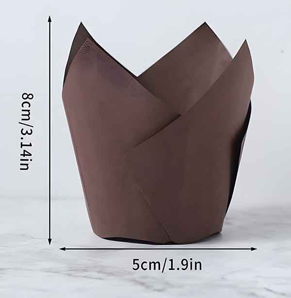 Tulip Cupcake Liners 100PCS