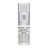 An image of a clear push-pump bottle containing white edible powder dust for cake decoration. The bottle features a white label with black text, indicating the product name "Sugarflair Colours Powder Puff Dust" and the color "WHITE." It has instructions for use and safety precautions, along with mentions that it is gluten-free and suitable for vegans. The pump top allows for easy dispensing of the powder.