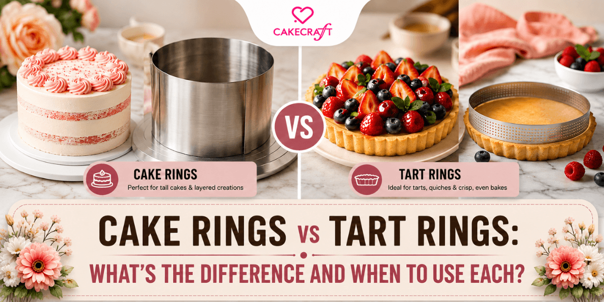Cake Rings vs Tart Rings: What's the Difference and When to Use Each?