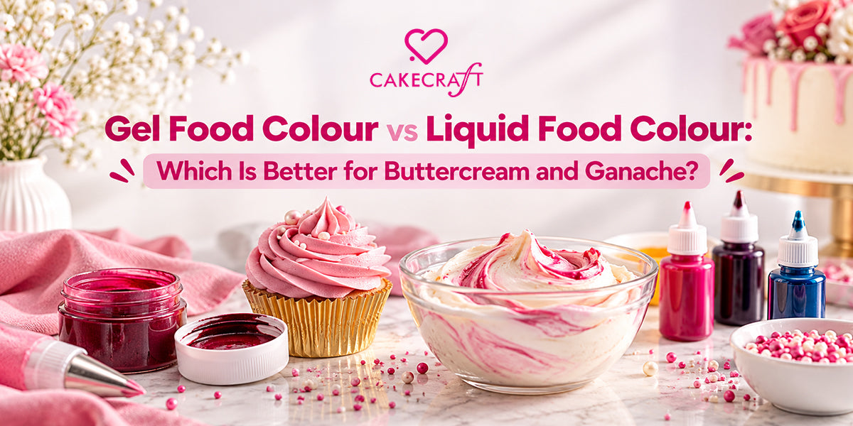 Gel Food Color vs Liquid Food Color: Which Is Better for Buttercream and Ganache?