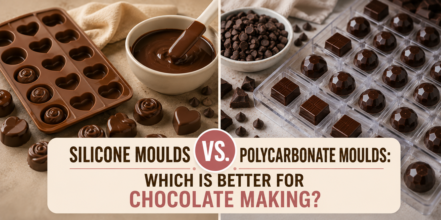 Silicone Molds vs. Polycarbonate Molds: Which Is Better for Chocolate Making?