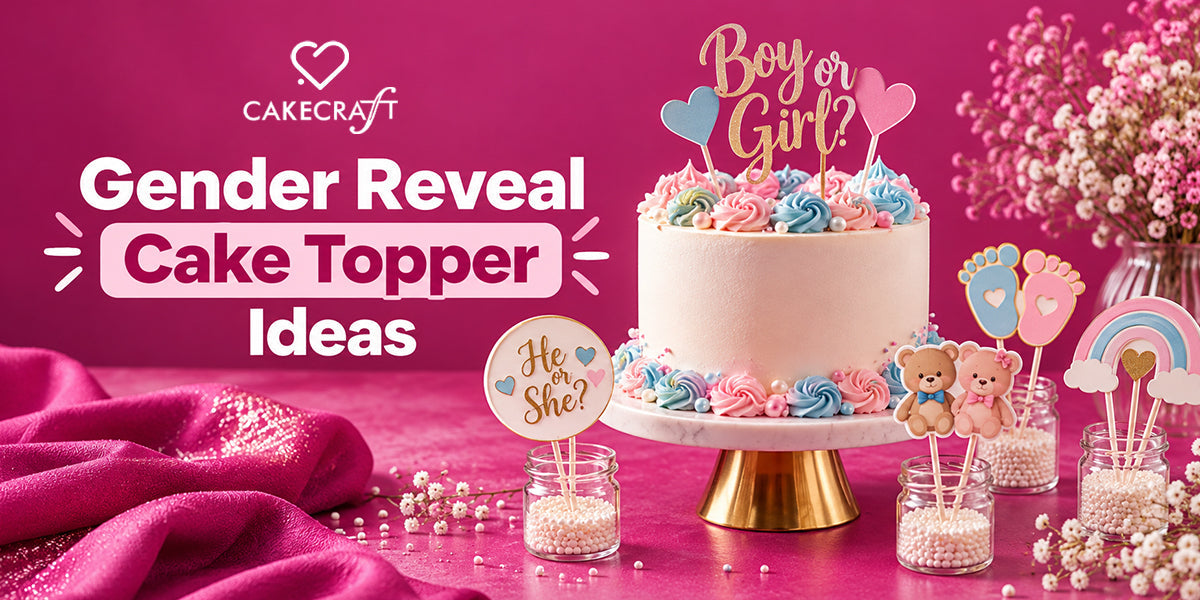 Gender Reveal Cake Topper Ideas