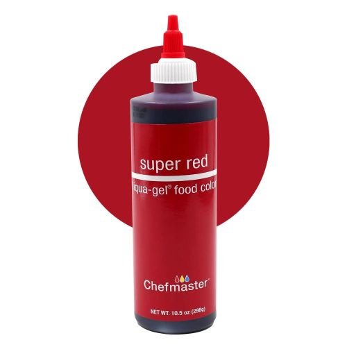 Chefmaster Liqua-Gel Color Super Red 10.5oz/298g