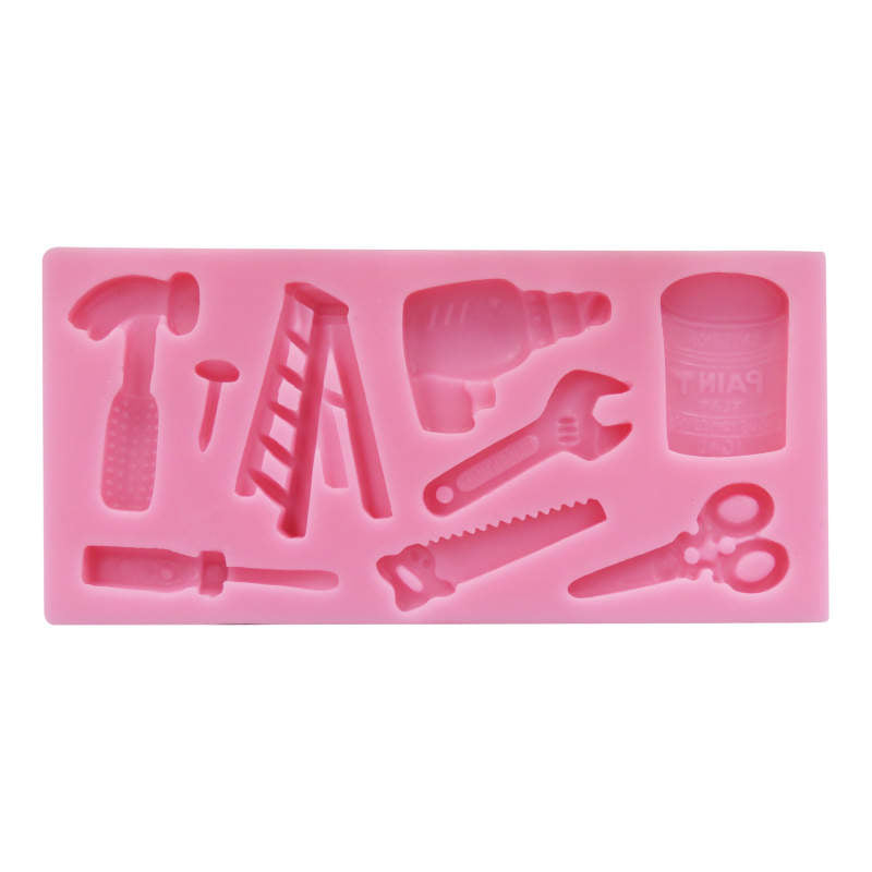 Mini Construction Tools Silicone Mould