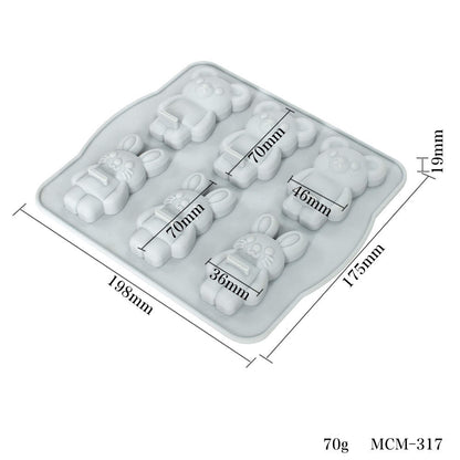 Teddy Bear/Rabbit Silicone Mould