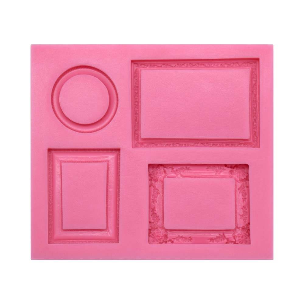 Square Frames Silicone Mould