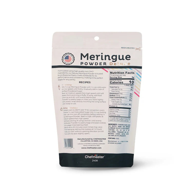 Chefmaster Deluxe Meringue Powder 227g