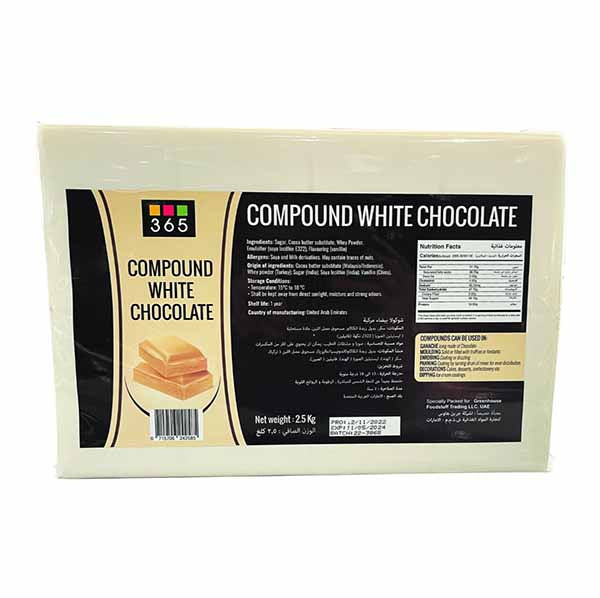 365 - White Chocolate Compound 2.5kg