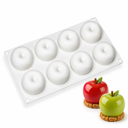 3D Apple Fruit Silicone Mould