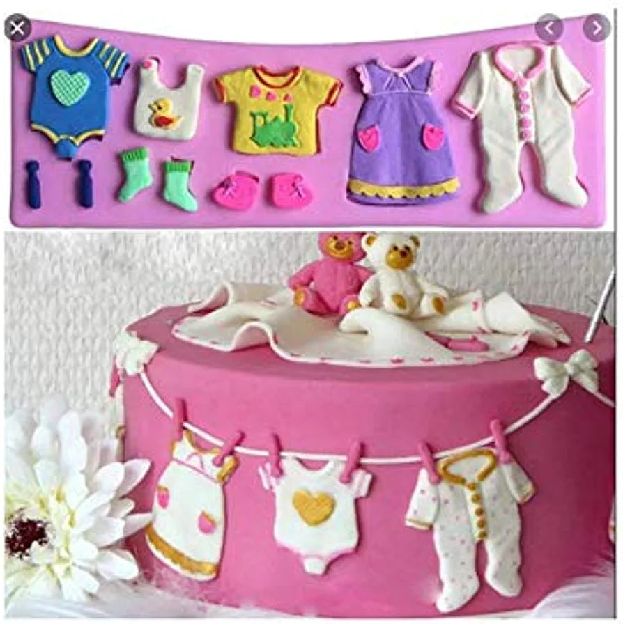 Baby Shower Silicone Mould