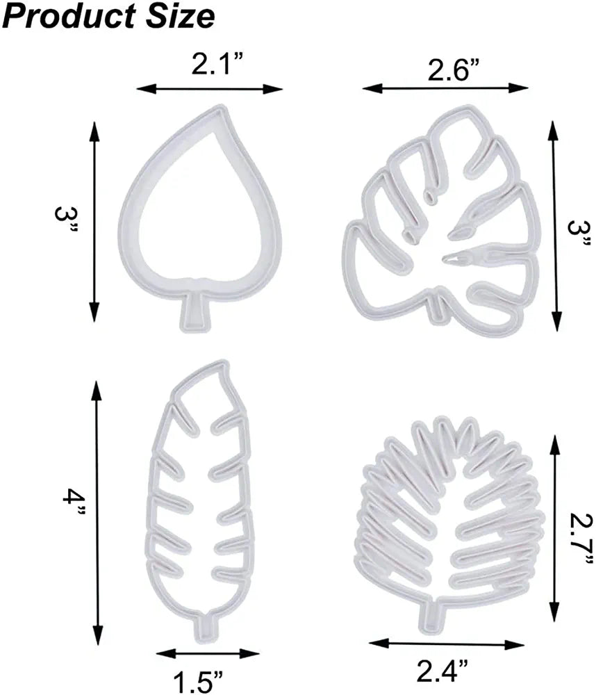 Tropical Leaf Cookie Cutter