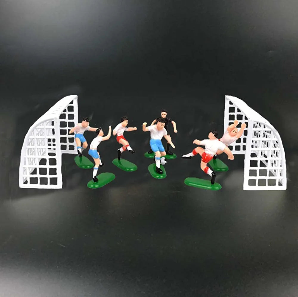 9PC Soccer Theme Cake Topper