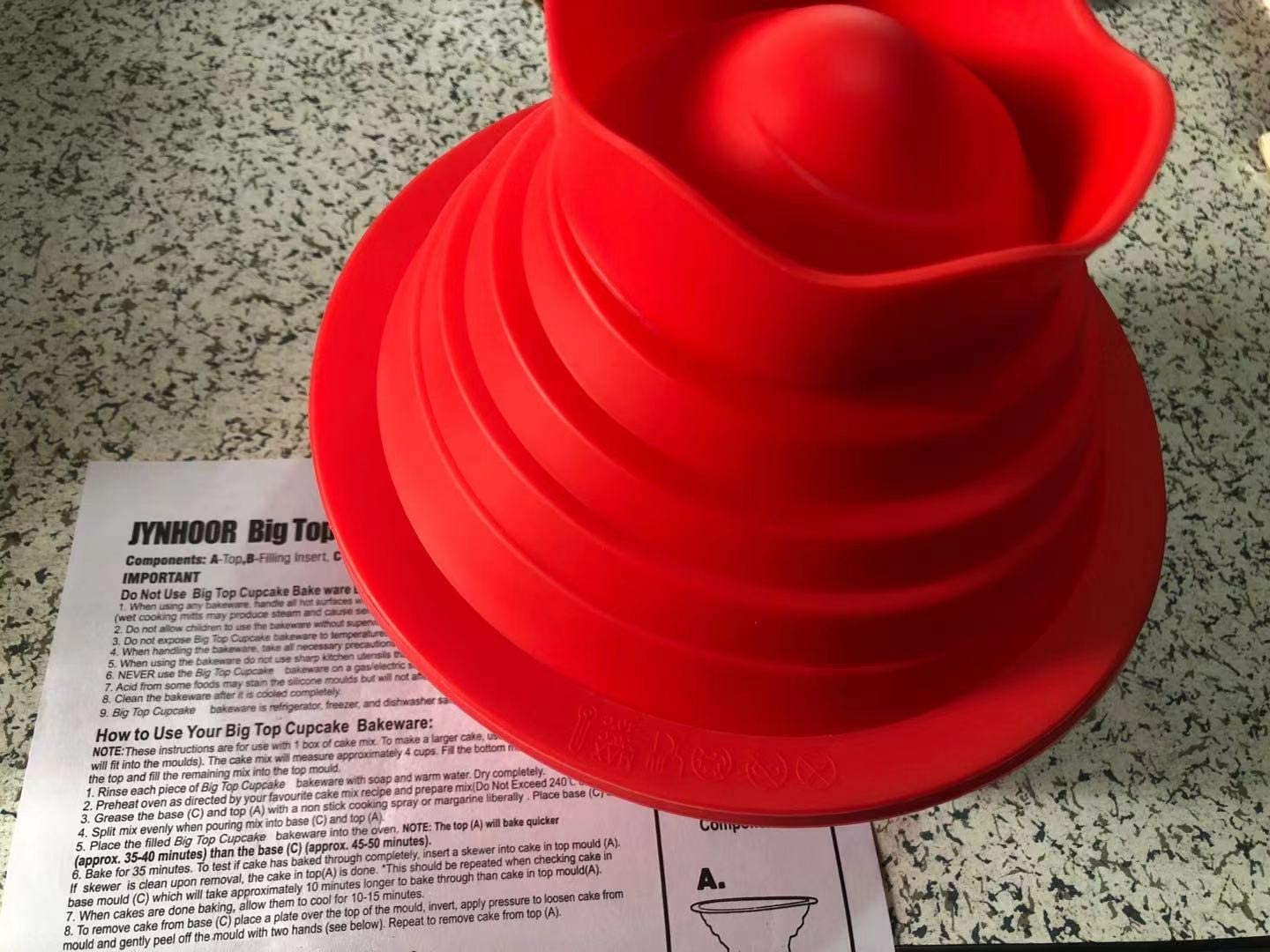 Giant Cupcake Silicone Mould