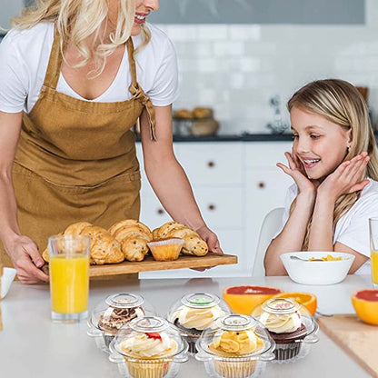 Crystal Clear Individual Cupcake Container