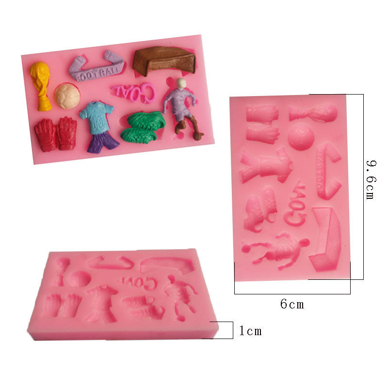 European Cup Football Silicone Mould