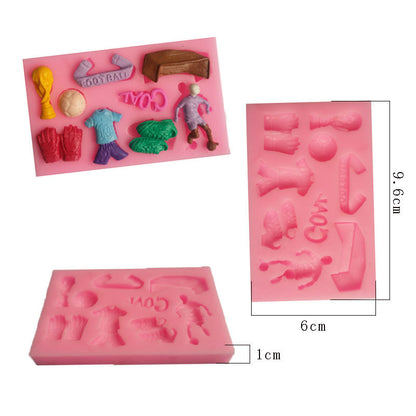 European Cup Football Silicone Mould