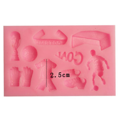 European Cup Football Silicone Mould