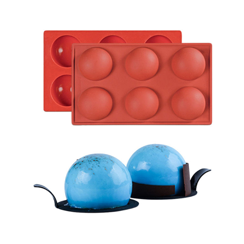 Half Sphere Chocolate Mould 6 - Cavity