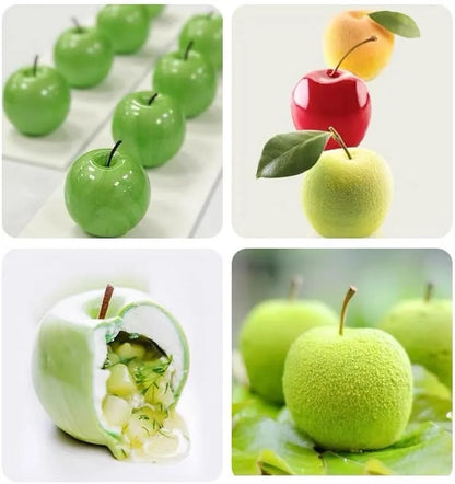 3D Apple Fruit Silicone Mould