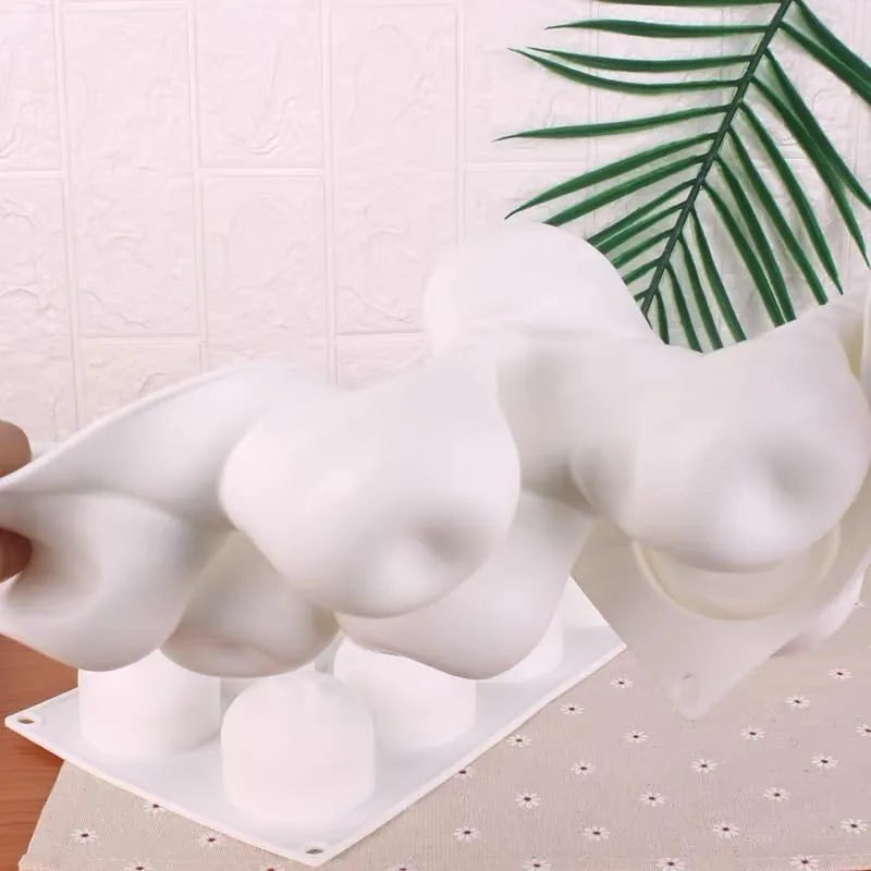3D Apple Fruit Silicone Mould