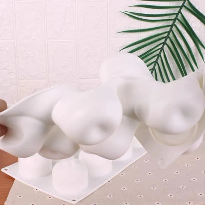 3D Apple Fruit Silicone Mould
